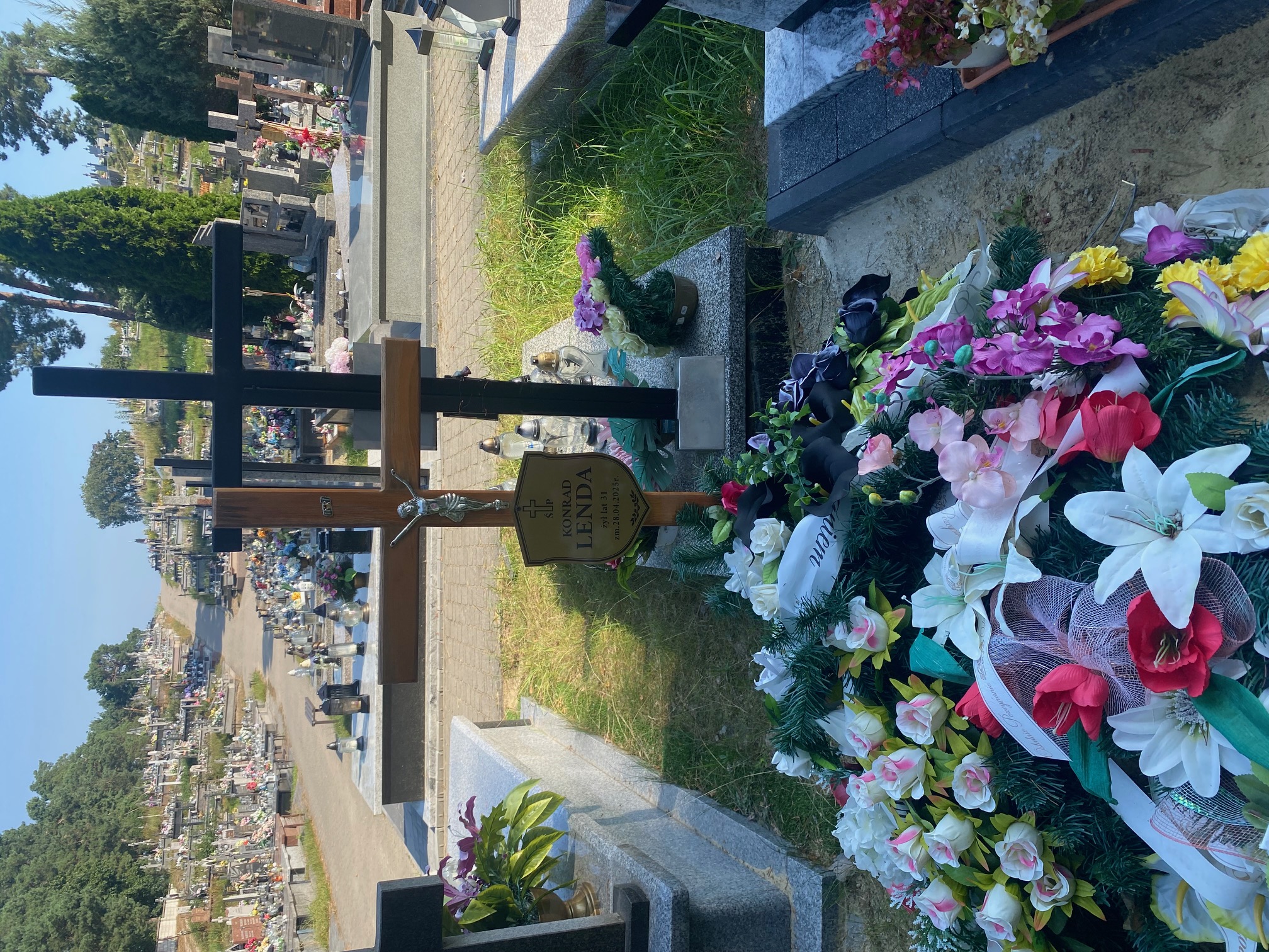 Grób Konrad Lenda
