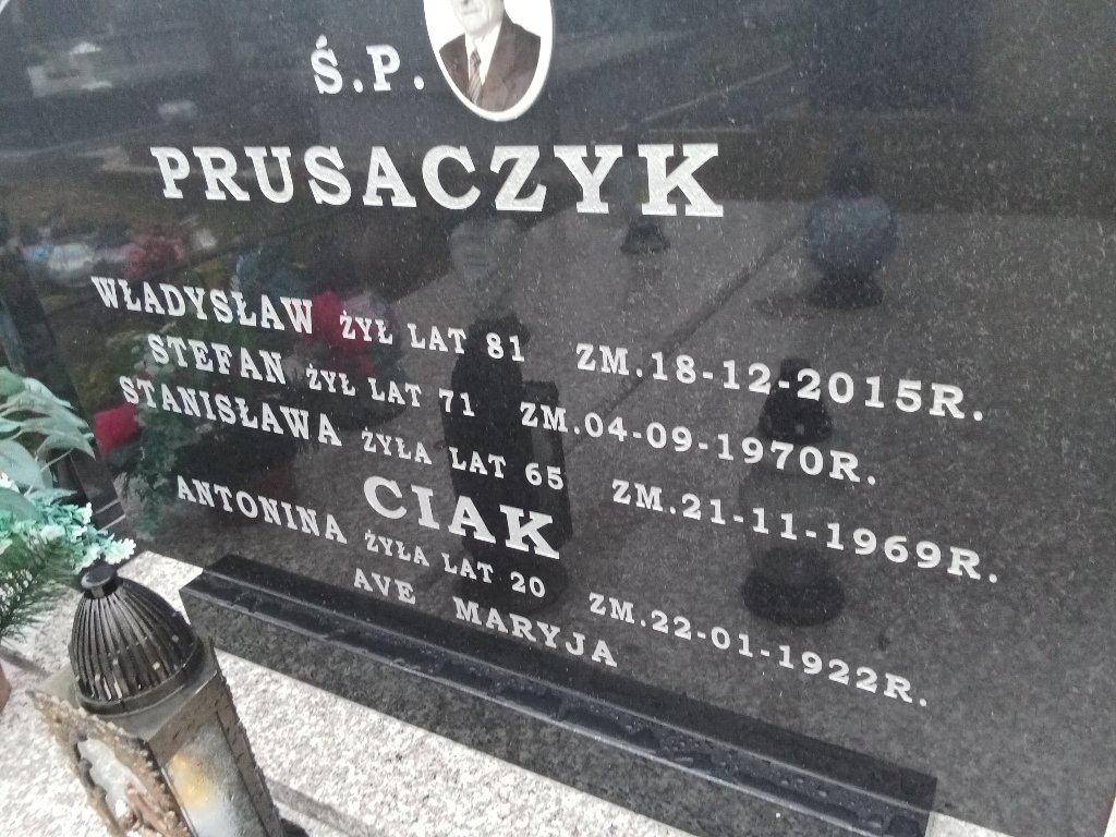 Grób Stefan Prusaczyk