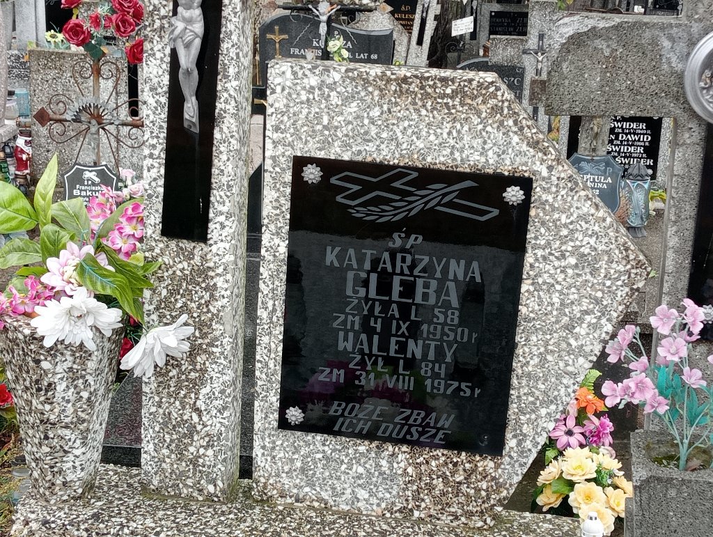Grób Katarzyna Gleba