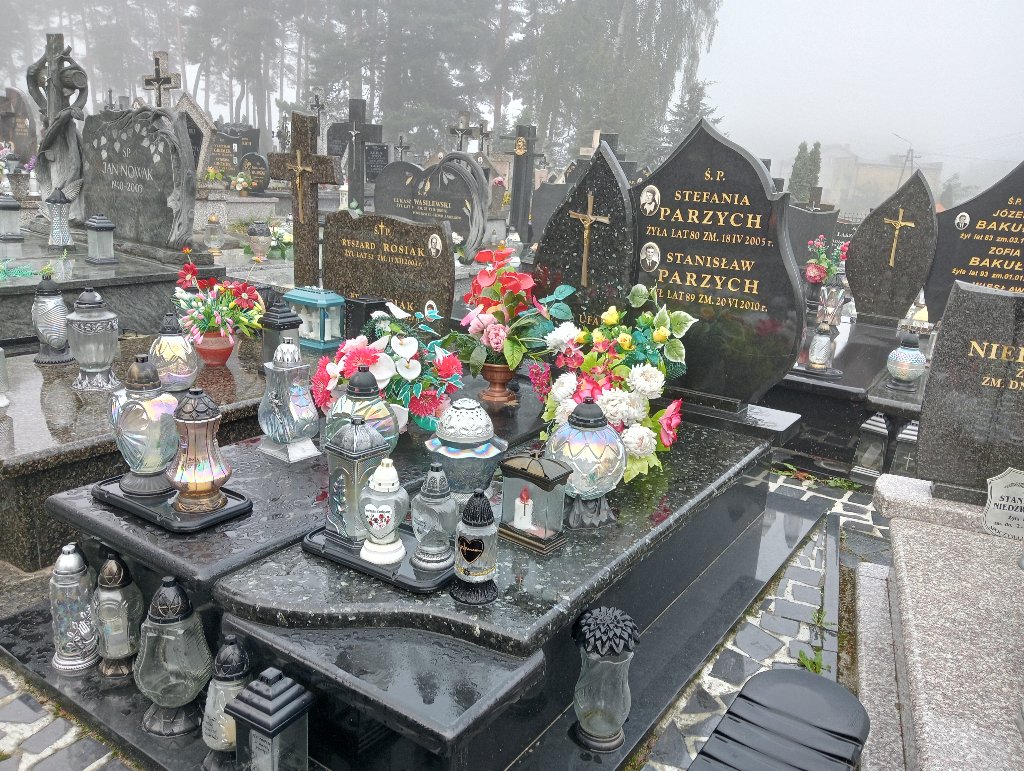 Grób Stefania Parzych