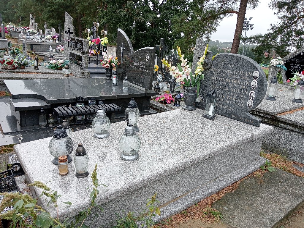 Grób Franciszek Golan