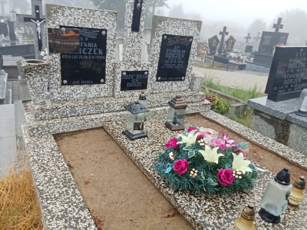 Grób Stefania Dziczek
