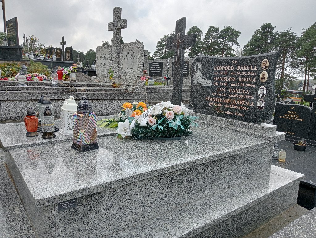 Grób Stanisław Bakuła
