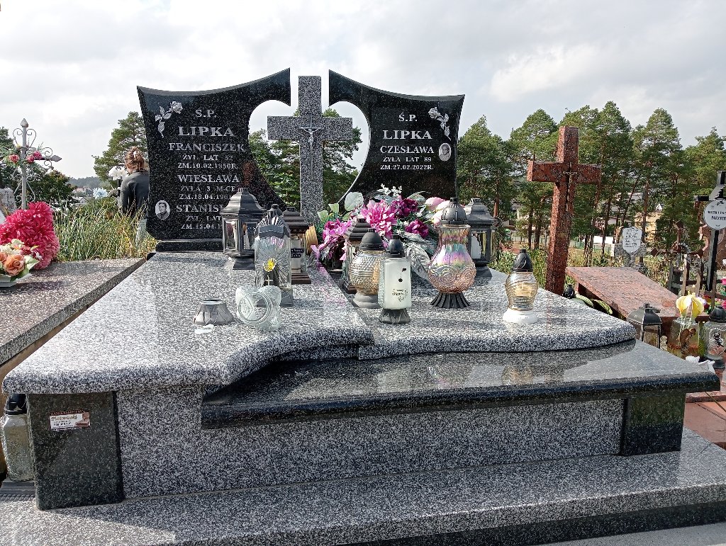 Grób Wiesława Lipka